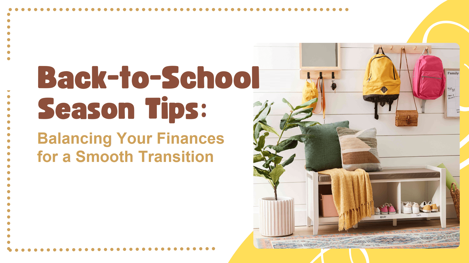 Back to School Season Tips